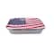 July 4th Large American Flag Foil Pans by Celebrate It&#x2122; Red, White &#x26; Blue, 2ct.